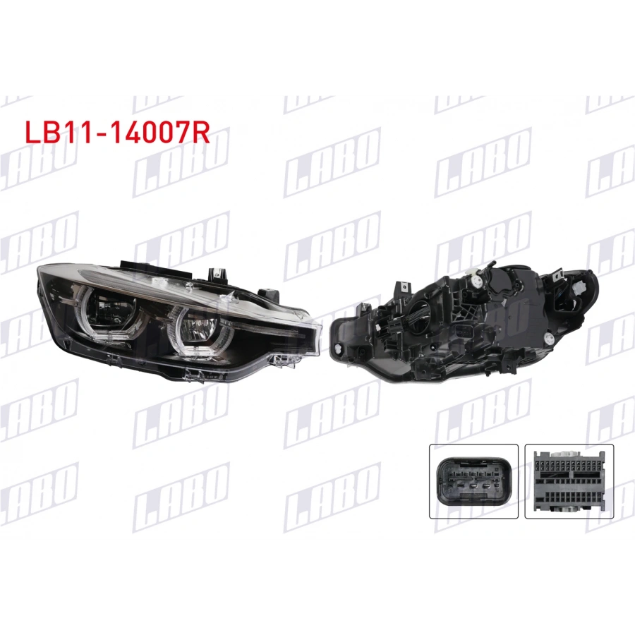 FAR SAG LED BMW 3 SERISI (F30 LCI) 2016-2019