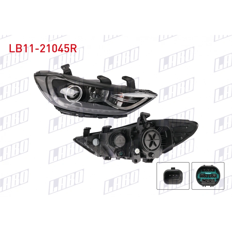 FAR SAG LEDLI MOTORLU HYUNDAI ELANTRA 2016-2018 (A1)
