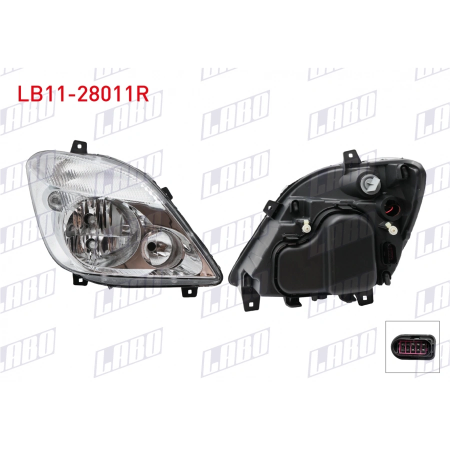 FAR SAG MERCEDES SPRINTER 2008-2013