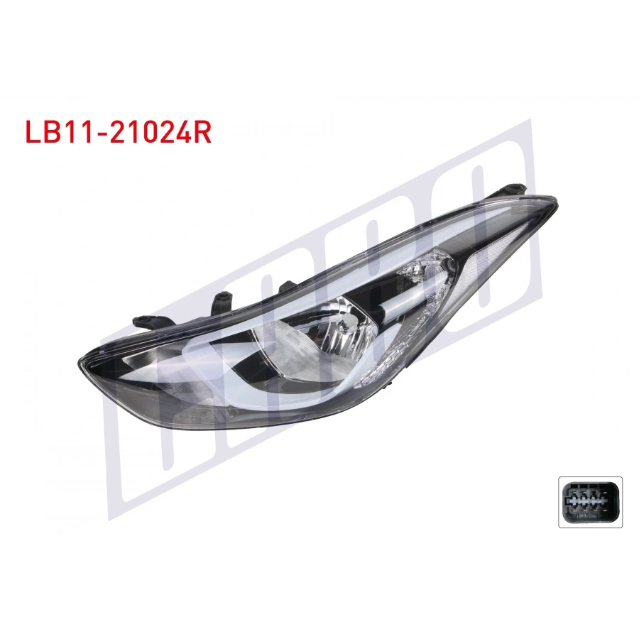 FAR ELANTRA 13-15 RH