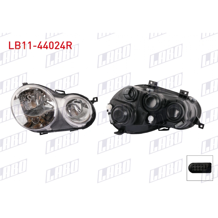 FAR SAG MOTORLU VOLKSWAGEN POLO (9N_, 9A_) 2002-2005 (A1)