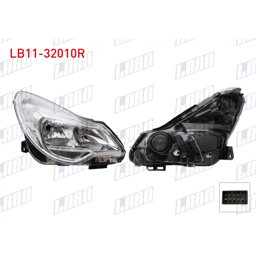 FAR SAG OPEL CORSA D 2007- (A1)