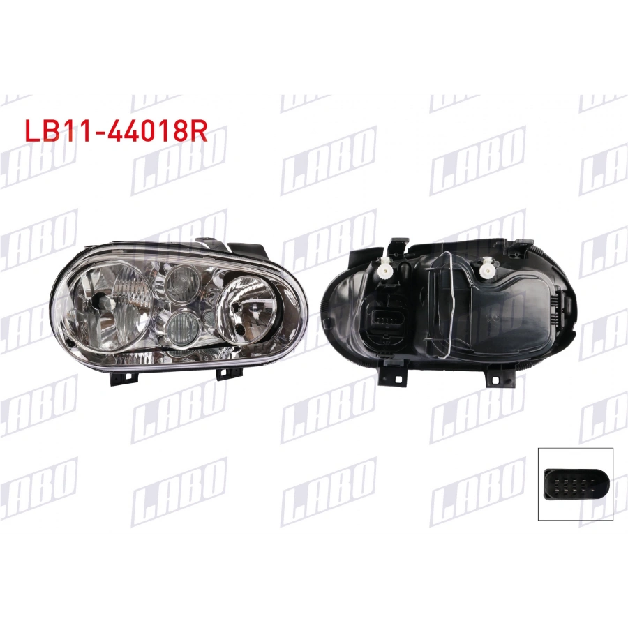 FAR SAG SIS FARLI MOTORLU VOLKSWAGEN GOLF IV 1998- (A1)