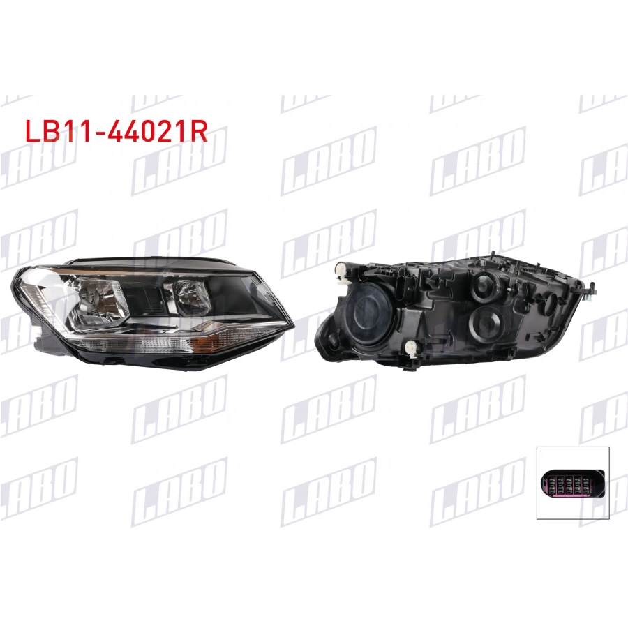 FAR SAG VOLKSWAGEN CADDY IV (SAB, SAJ) 2015- COMFORTLINE (A1)