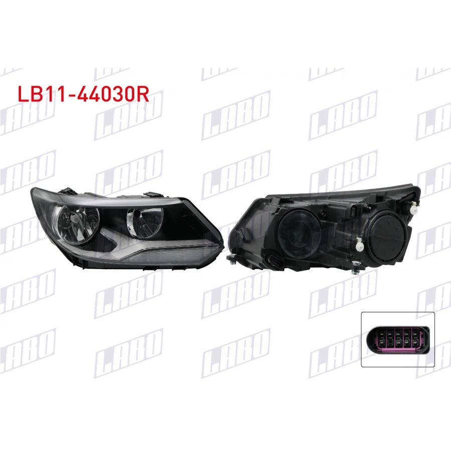 FAR CAMI SAG VOLKSWAGEN TIGUAN 2012- HALOJEN