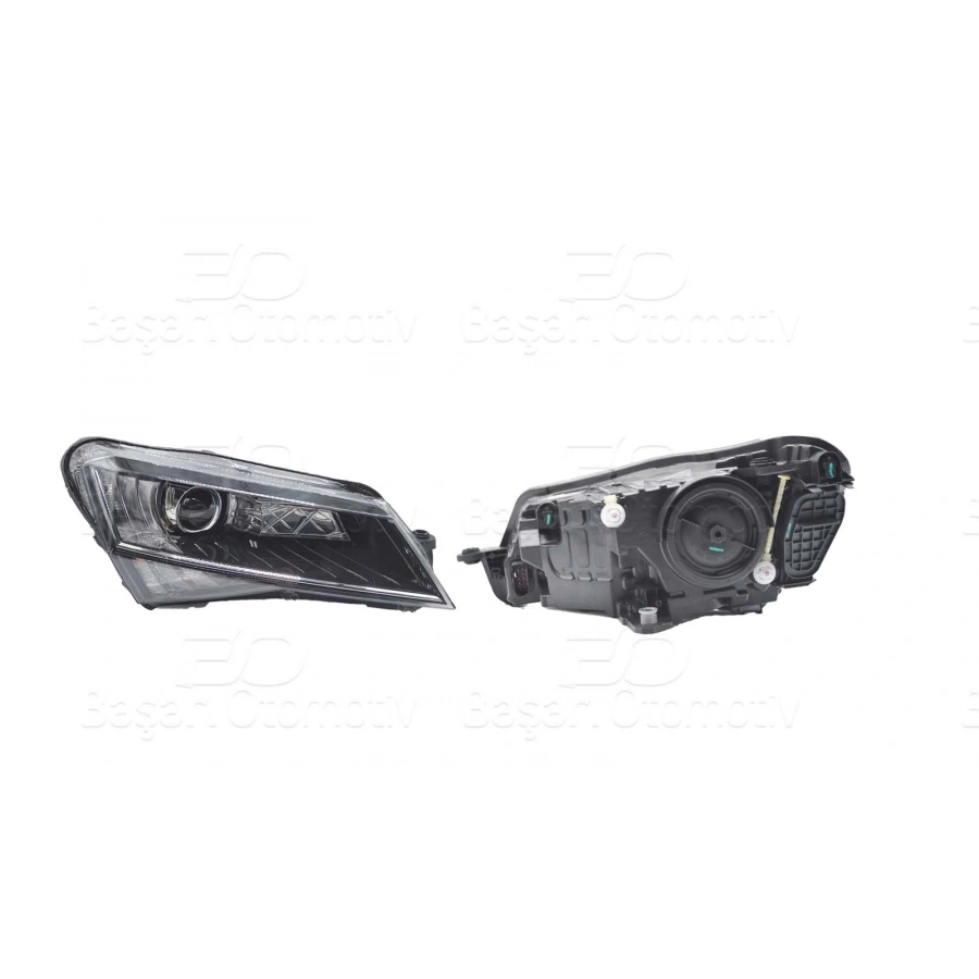 FAR SAG XENON LEDSIZ SKODA SUPERB 15 >