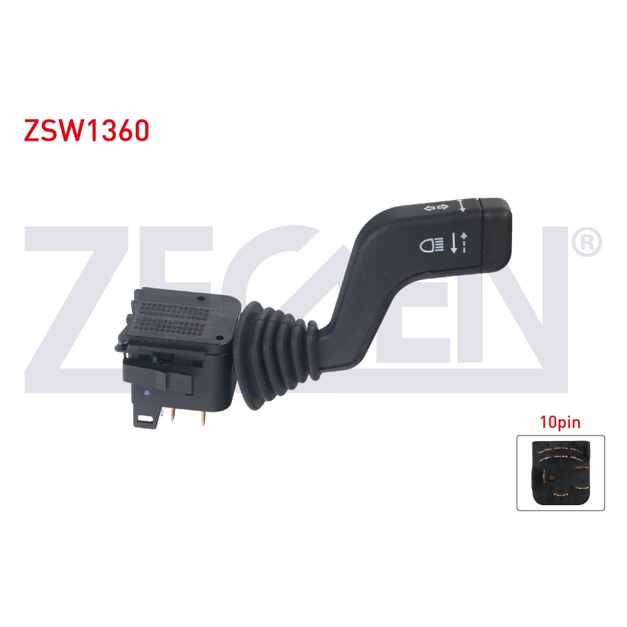 FAR SINYAL KUMANDA KOLU 10 PIN OPEL ASTRA F - VECTRA B - CORSA B - TIGRA A 1991-2003