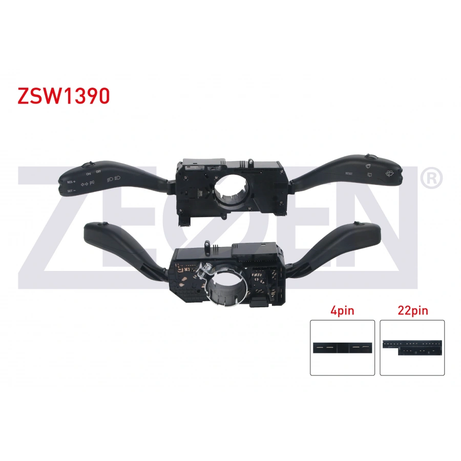 FAR SINYAL KUMANDA KOLU 26 PIN TRANSPORTER V 2003-2011/ FABIA II - IBIZA IV - ROOMSTER 2006-