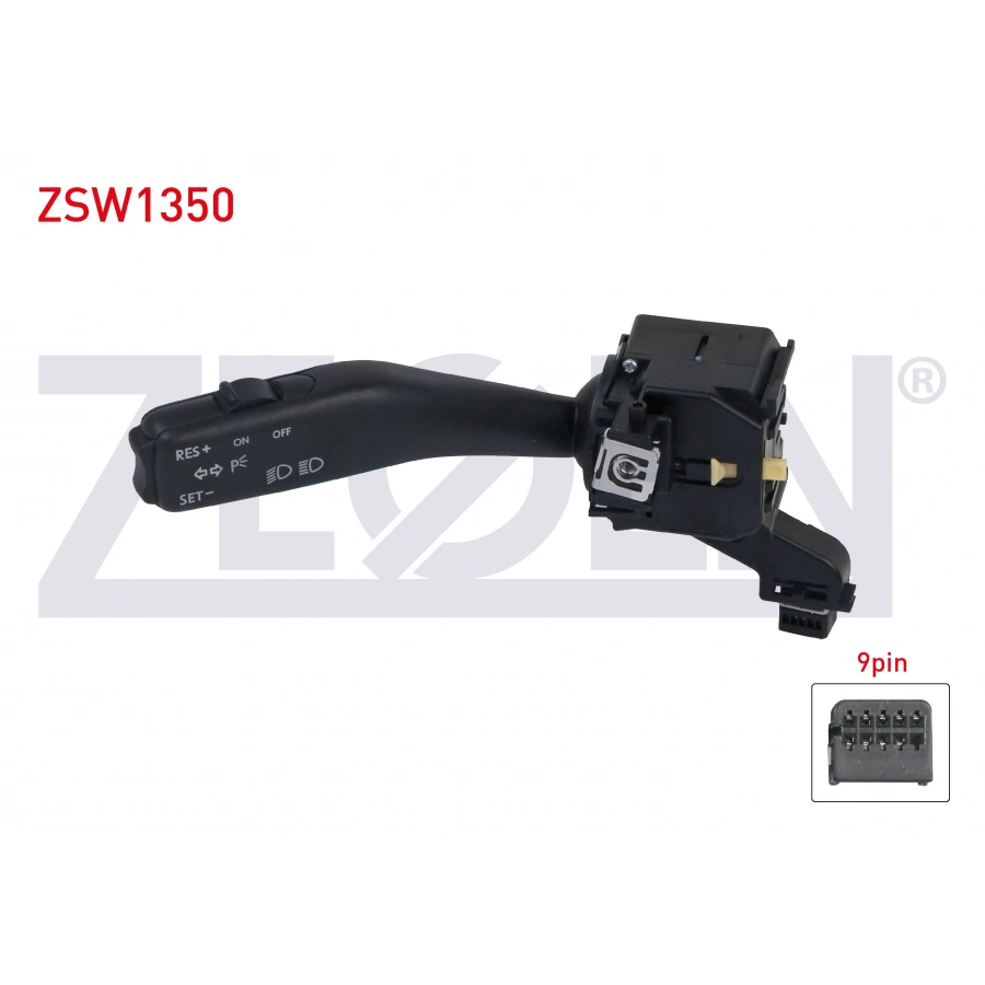 FAR SINYAL KUMANDA KOLU HIZ SABITLEYICILI 9 PIN GOLF V - VI - CADDY III - JETTA III - SCIROCCO - TIGUAN - TOURAN - A3 - OCTAVIA - SUPERB - YETI - LEON - TOLEDO III 2003-2016