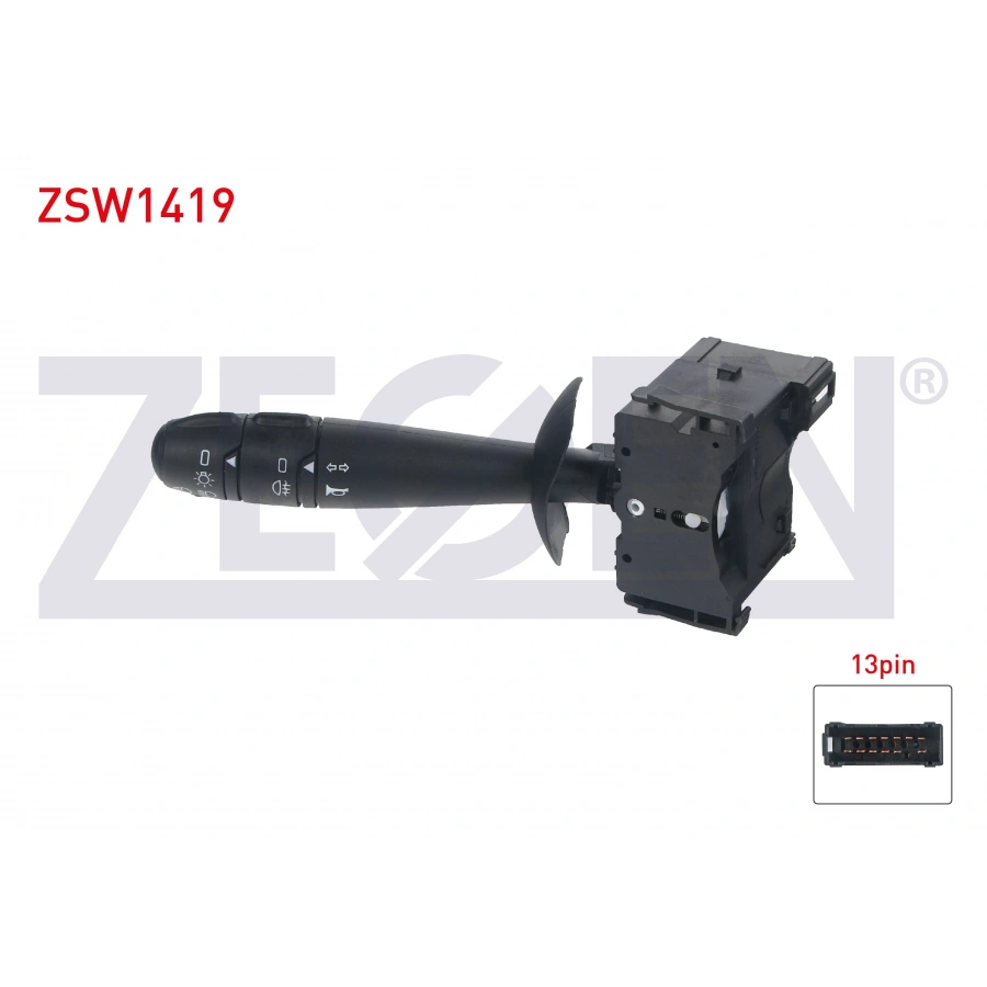 FAR SINYAL KUMANDA KOLU KORNALI 13 PIN RENAULT MASTER II 1998-2010