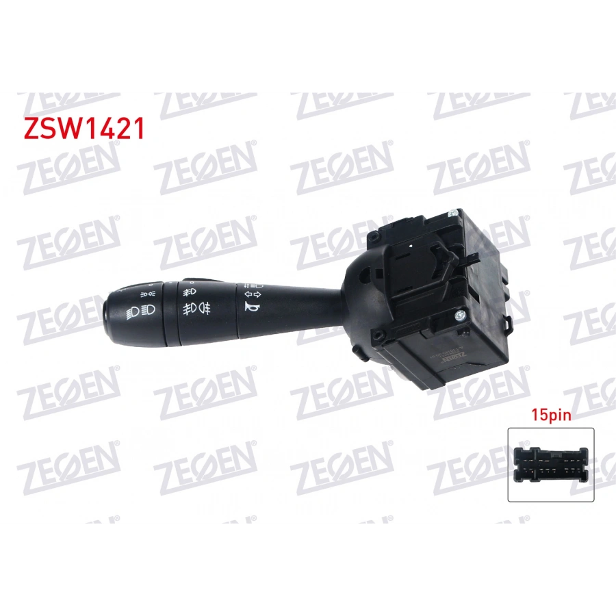 FAR SINYAL KUMANDA KOLU SISLI 15 PIN SYMBOL - CLIO IV - DOKKER - DUSTER - LODGY - LOGAN II - SANDERO 2012-