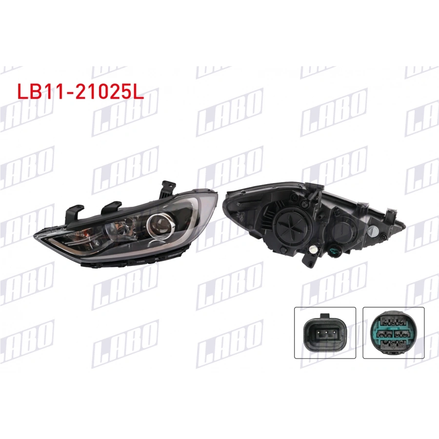 FAR ELANTRA 16-18 LH (ELEKTRİKLİ LEDSİZ)