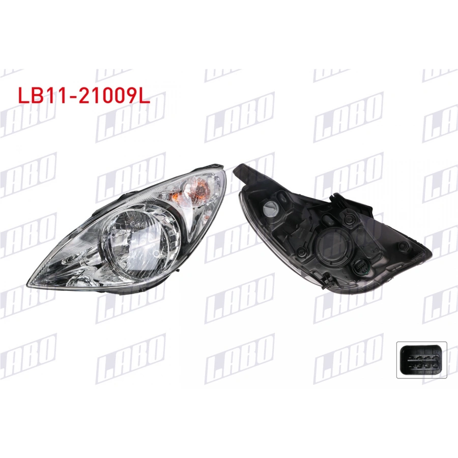 FAR SOL ELEKTRIKLI MOTORLU HYUNDAI I20 09-12