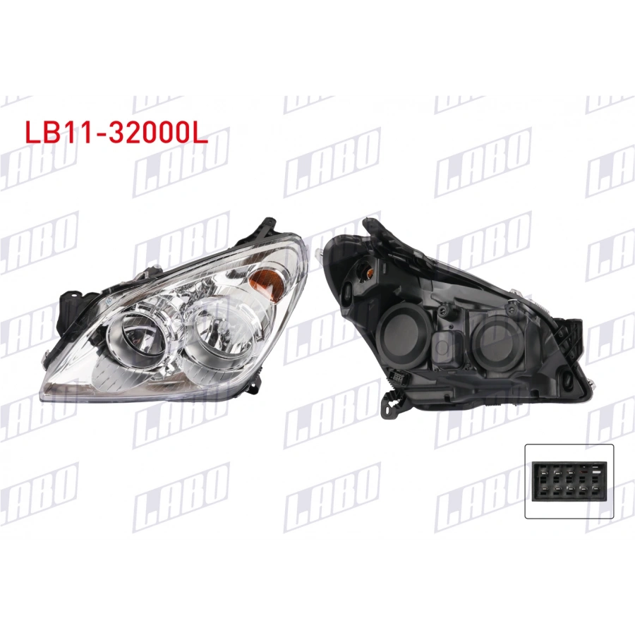 FAR SOL ELEKTRIKLI MOTORSUZ OPEL ASTRA H 2004-2010