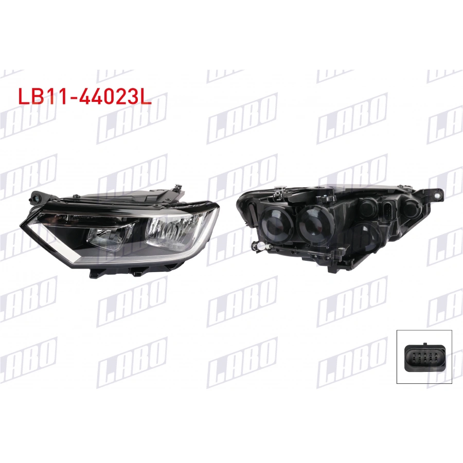 FAR SOL HALOJEN VOLKSWAGEN PASSAT B8 (3G2, CB2, 3G5, CB5) 2014- (A1)