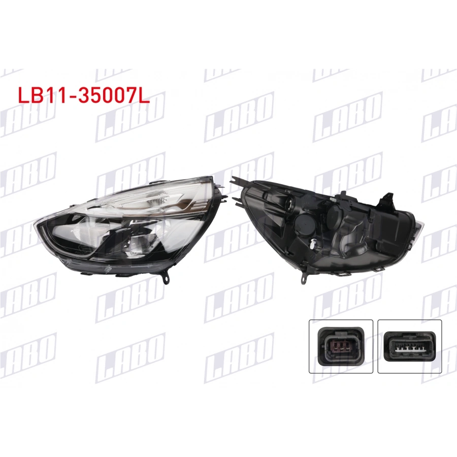 FAR SOL ICI SIYAH RENAULT CLIO IV 2016-