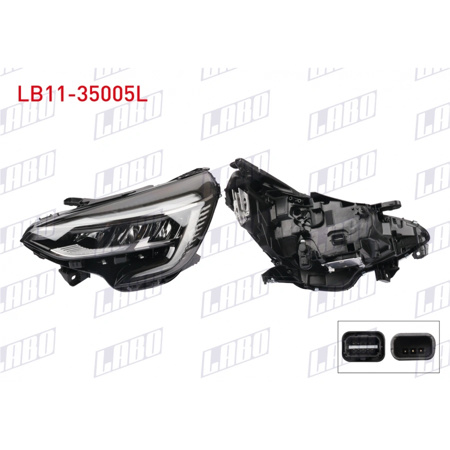 FAR SOL KROM IC RENAULT CLIO V 2021- (A1)