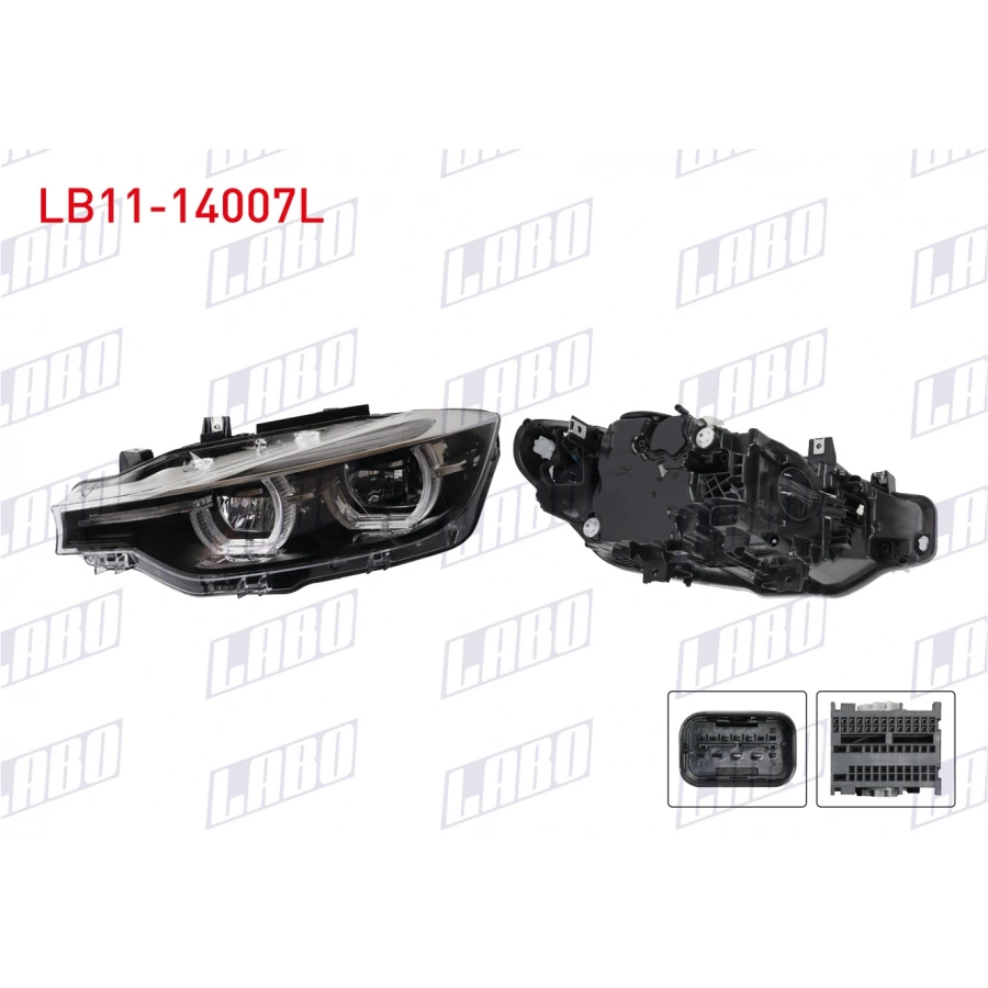 FAR SOL LED BMW 3 SERISI (F30 LCI) 2016-2019 (A1)