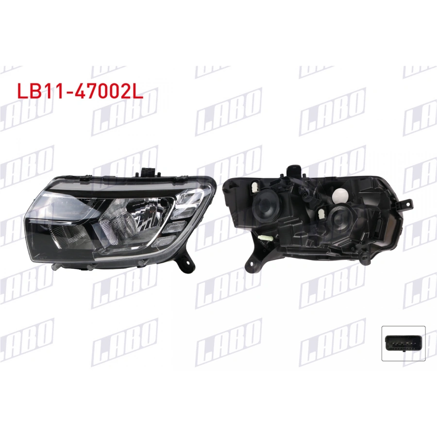 FAR SOL LEDLI DACIA SANDERO STEPWAY 18- (A1)