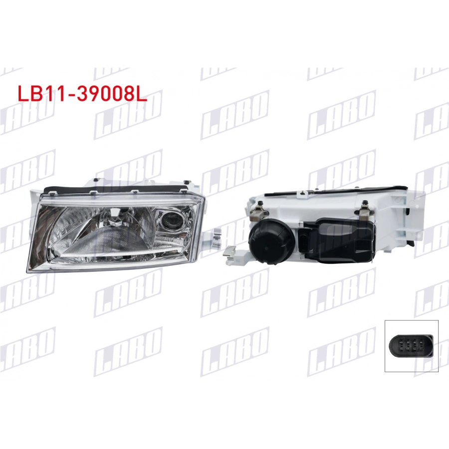 FAR SOL MERCEKSIZ SIS FARLI MOTORLU SKODA OCTAVIA 1998-2010 (A1)