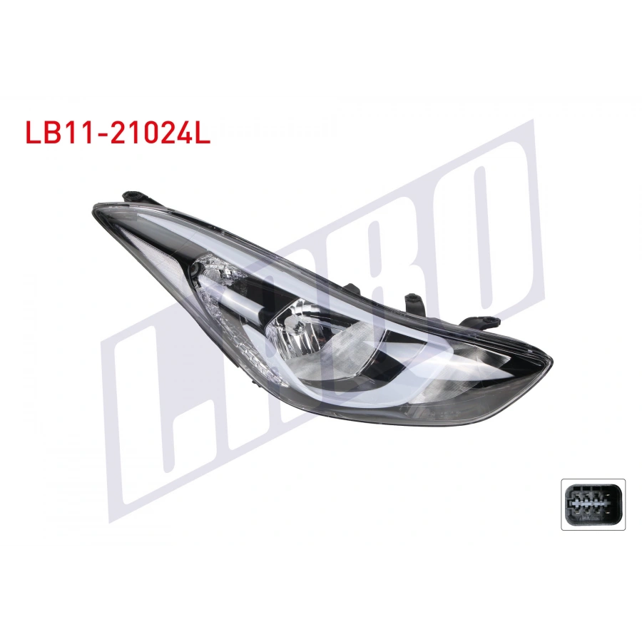 FAR ELANTRA 13-15 LH