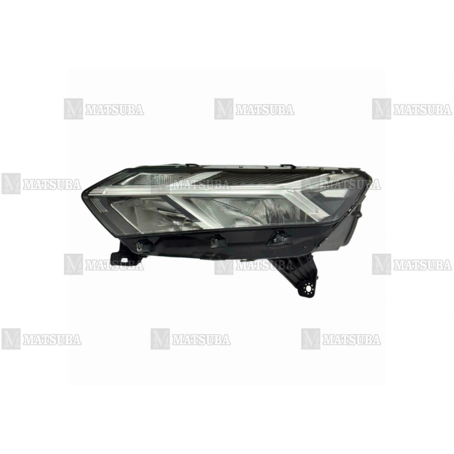 FAR SOL MOTORLU LED KROM CERCEVELI SANEDERO LOGAN JOGGER BM 21-