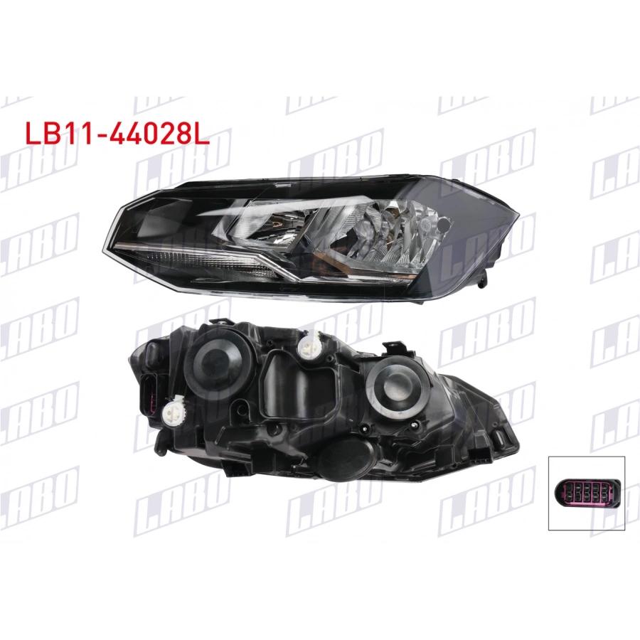 FAR SOL NIKELAJLI VOLKSWAGEN POLO VI (AW1, BZ1, AE1) 2018-2021 (A1)