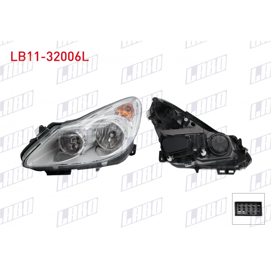 FAR SOL OPEL CORSA D 2006-2019