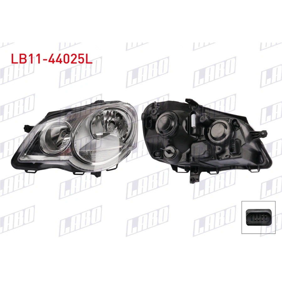 FAR SOL VOLKSWAGEN POLO (9N_, 9A_) 2005-2009