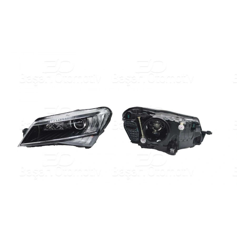 FAR SOL XENON LEDSIZ SKODA SUPERB 15 >