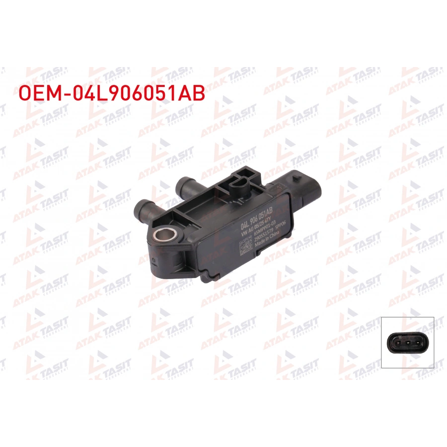 MAP SENSORU AUDI A3 / A4 / A5 / A6 / Q2 / Q5 / SKODA SCALA / OCTAVIA / SUPERB / KAMIQ / KAROQ / KODIAC / VW POLO / GOLF / PASSAT / ARTEON / T-CROSS / TAIGO / TIGUAN / SEAT ARONA / ATECA / IBIZA / LEON