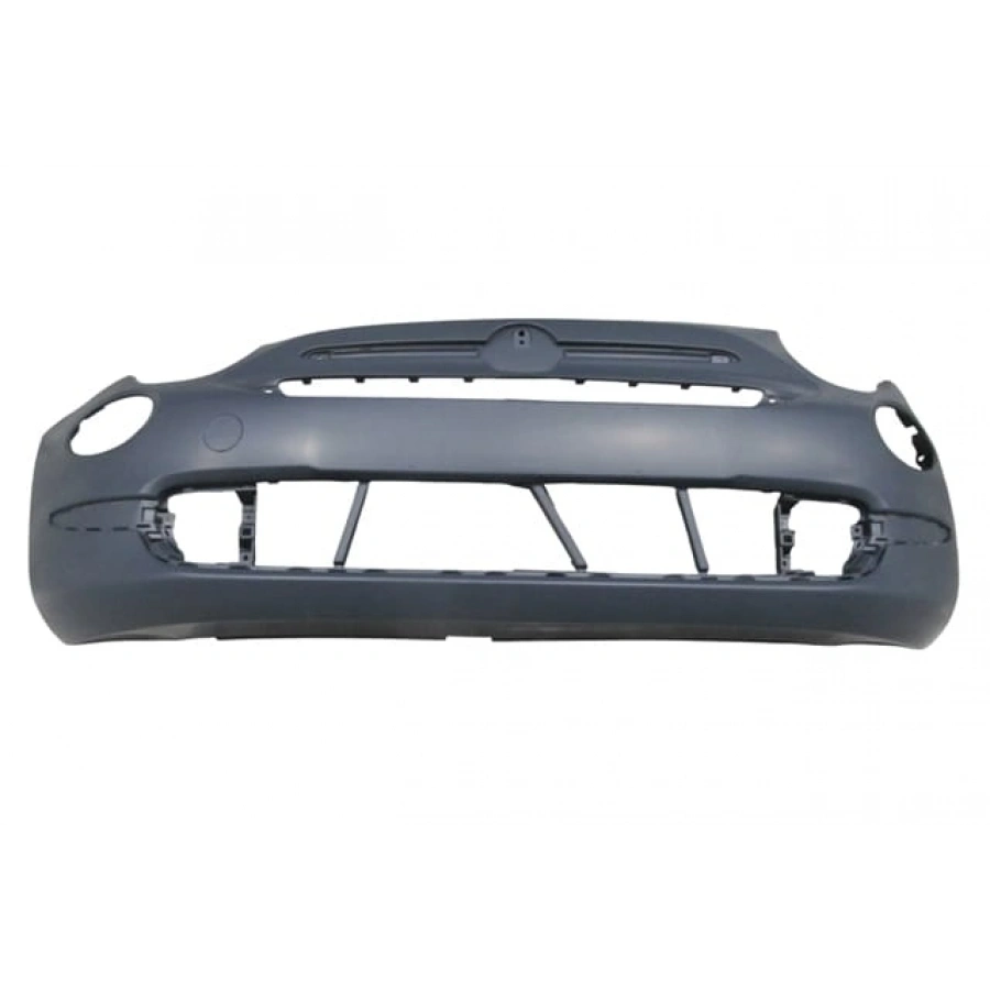 FIAT 500- 15/17; ÖN TAMPON ASTARLI GRİ (SİS DELİKLİ/ÇEKİ DEMİRİ KAPAKLI)(LOUNGE) (TW)