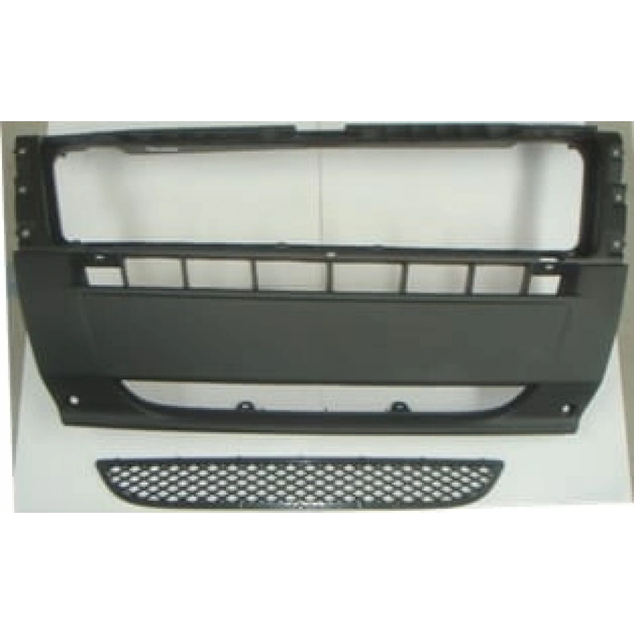 FIAT DUCATO- 07/14; ÖN TAMPON ORTA SİYAH (PANJURLU)(EUROBUMP)