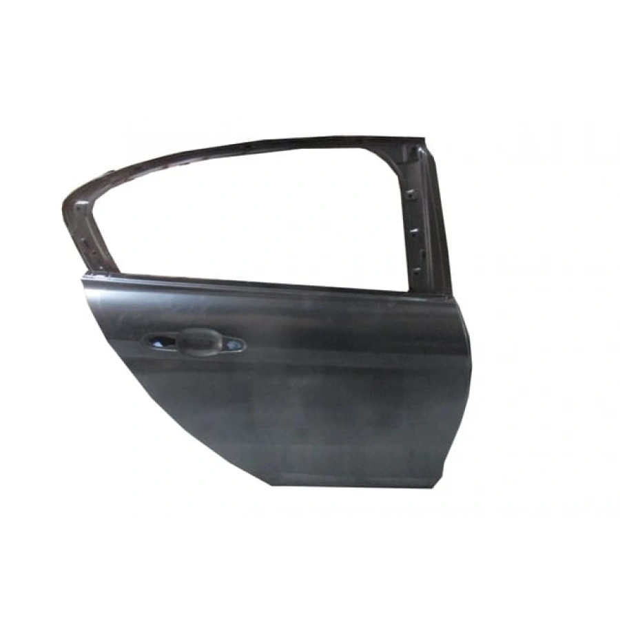 FIAT EGEA- SD/HB- 21/25; ARKA KAPI KOMPLE SAĞ SİYAH BOYALI (İCESİZ) (TW)