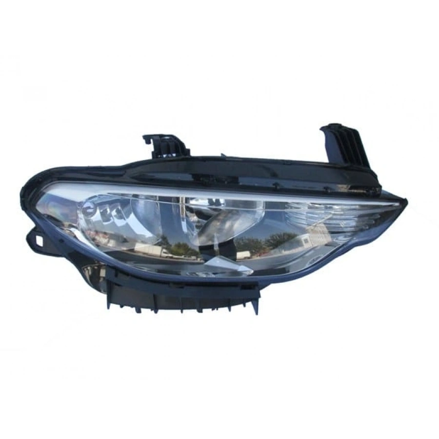 FIAT EGEA- SD/HB/SW- 15/20; FAR LAMBASI SAĞ ELEKTRİKLİ/MOTORLU (SİYAH/NİKELAJLI) (AYFAR) (E MARKLI)