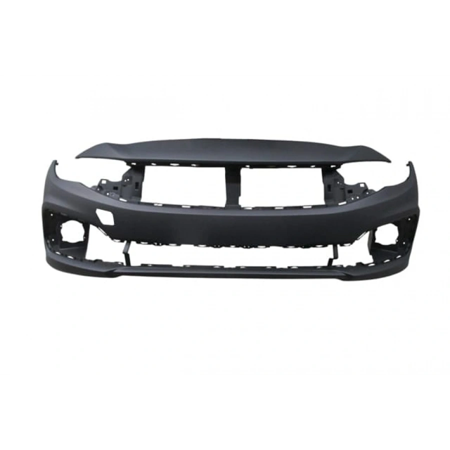 FIAT EGEA- SW- 21; ÖN TAMPON SİYAH TAKVİYESİZ (SİS/PANJUR DELİKLİ)