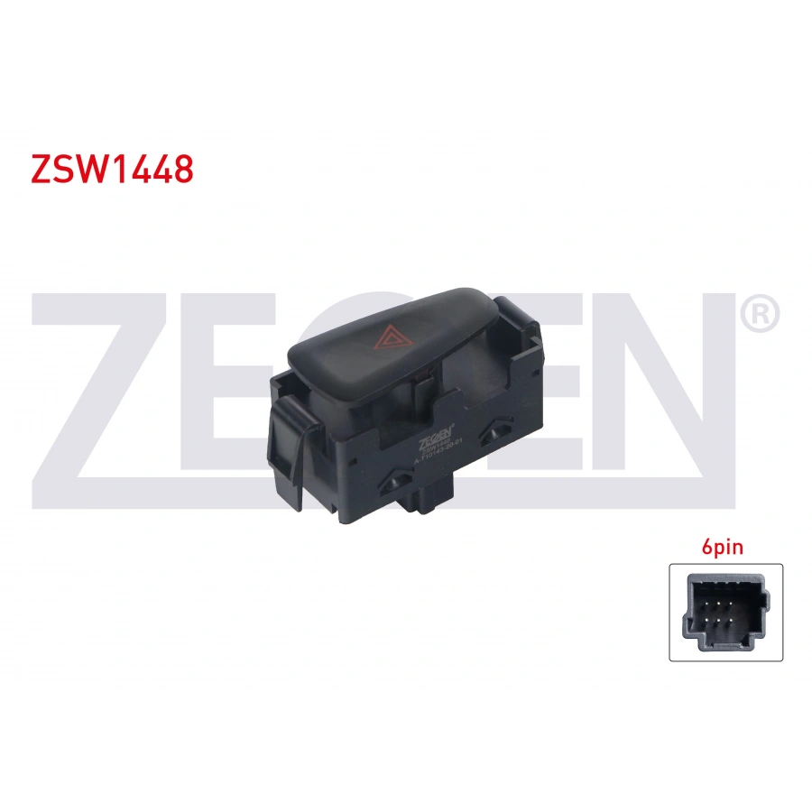 FLASOR ANAHTARI 6 PIN DACIA LODGY - DOKKER - SANDERO II 2012-