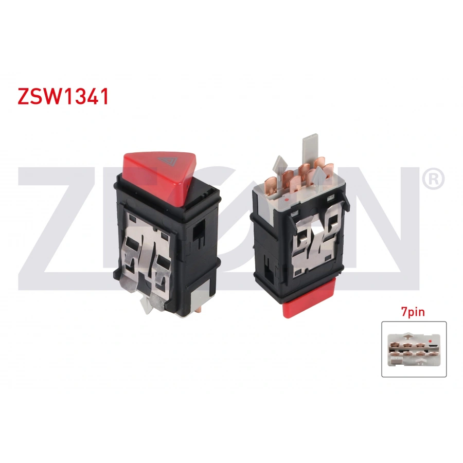 FLASOR ANAHTARI 7 PIN VOLKSWAGEN POLO 1995-2001/ TRANSPORTER IV 1990-2003