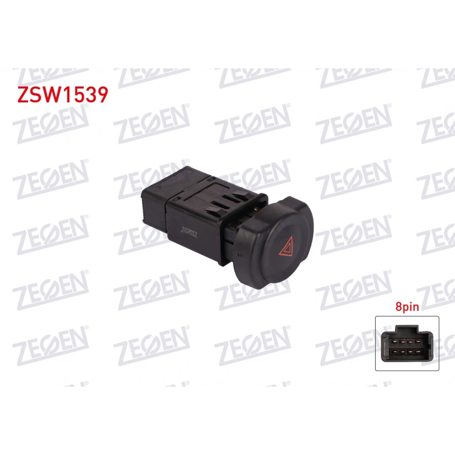 FLASOR ANAHTARI 8 PIN DACIA DUSTER 2010- / SANDERO 2008-