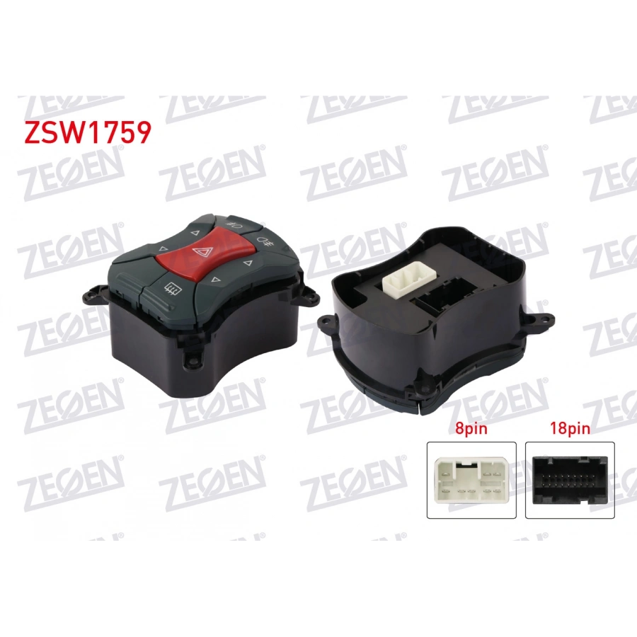 FLASOR ANAHTARI SISLI VE CAM KALDIRMALI FIAT DOBLO 2005-2012