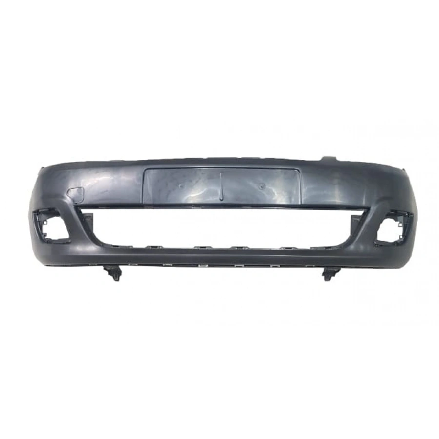 FORD FIESTA- 07/09; ÖN TAMPON SİYAH (SİS/PANJUR DELİKLİ)TEK PARÇA/MAKYAJLI TİP/ÇEKİ KAP.)(EUROBUMP)
