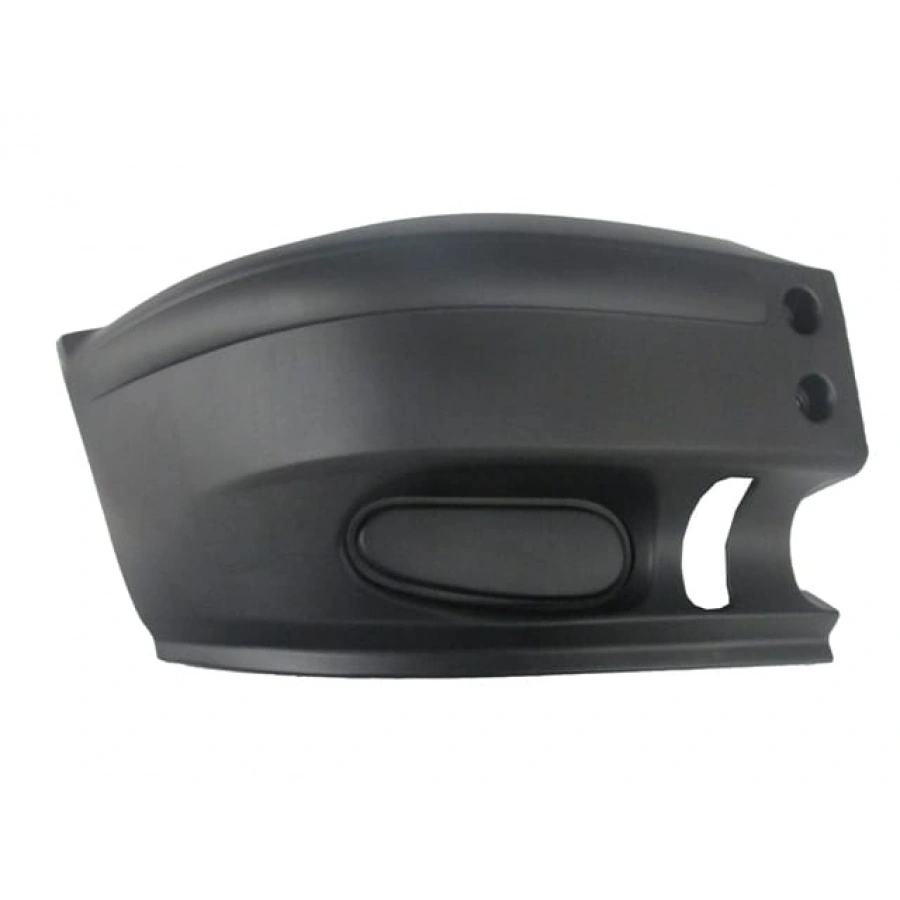 FORD TRANSIT- V184- 02/06; ÖN TAMPON UCU SAĞ SİYAH (SİS DELİKSİZ) (EUROBUMP)