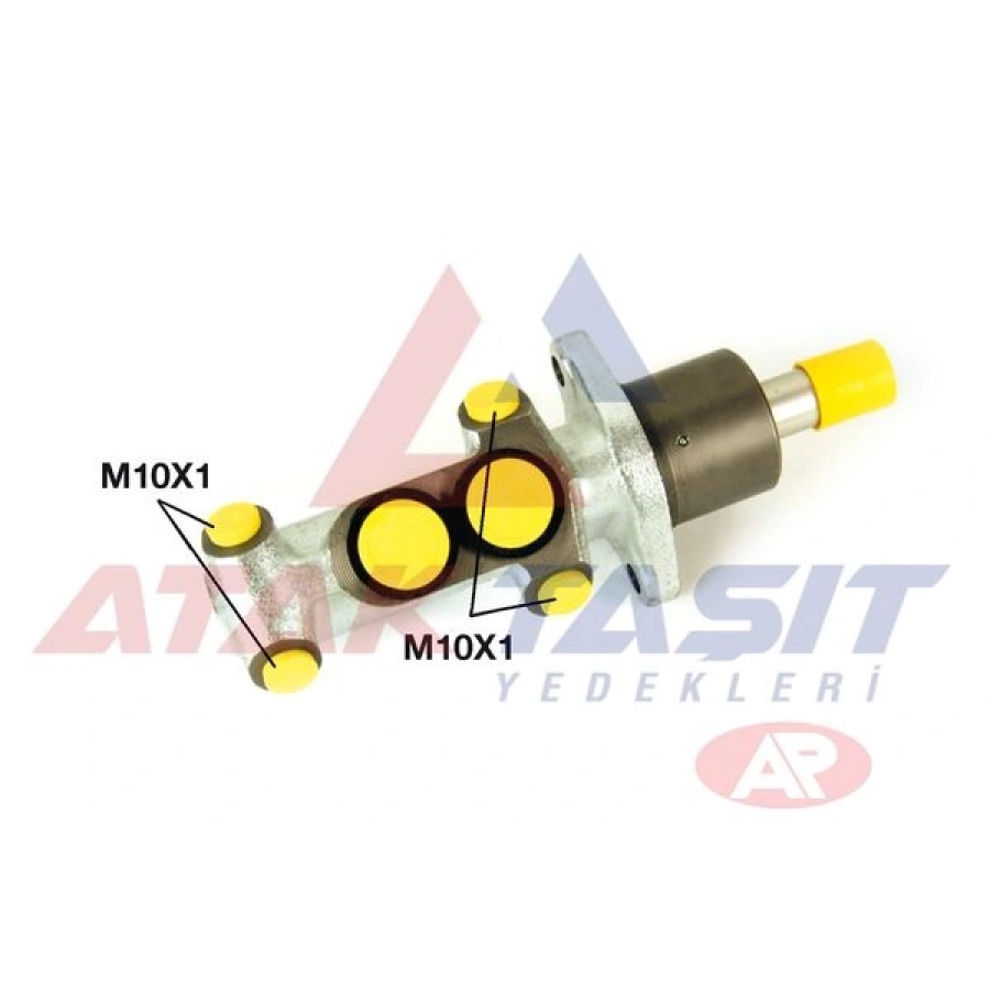 FREN ANA MERKEZI ALUMINYUM 19,05 mm (ABSSIZ) CITROEN SAXO 1.4 - 1.5 D - 1.6 1996-2004/ PEUGEOT 106 I 1.1 1991-1996/ 106 II 1.0i - 1.1i - 1.4i - 1.6i 1996-2002/ 306 1.4i - 1.6i 1993-2002