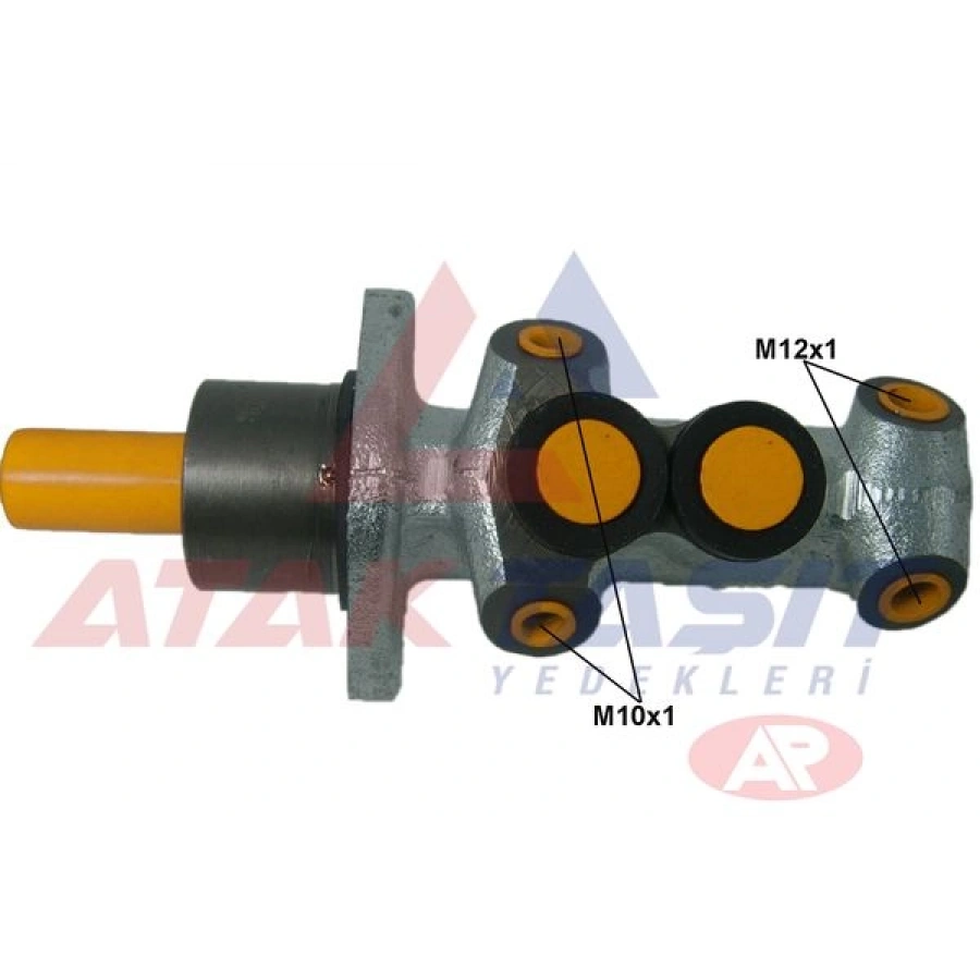 FREN ANA MERKEZI ALUMINYUM 20,64 mm (ABSSIZ) RENAULT CLIO II 1.2i 16v -1.4i 16v - 1.5 DCI - 1.6i 1998-2005/ CLIO SYMBOL 1.2 - 1.4 - 1.5 DCI - 1.6 1998-2005