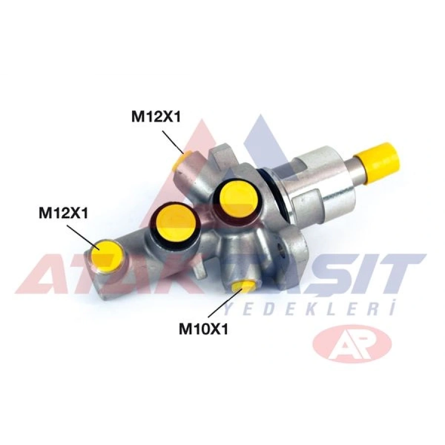 FREN ANA MERKEZI ALUMINYUM 25,4 mm (ESPLI-DSCLI) BMW 5 SERISI (E39) 520 i - 520 D - 525 D - 525 i - 530 i - 540 i 95-03/ BMW X5 (E53) 3.0 D - 3.0i - 4.4i 00-01/ 7 SERISI (E38) 728 i - 750 i 94-01