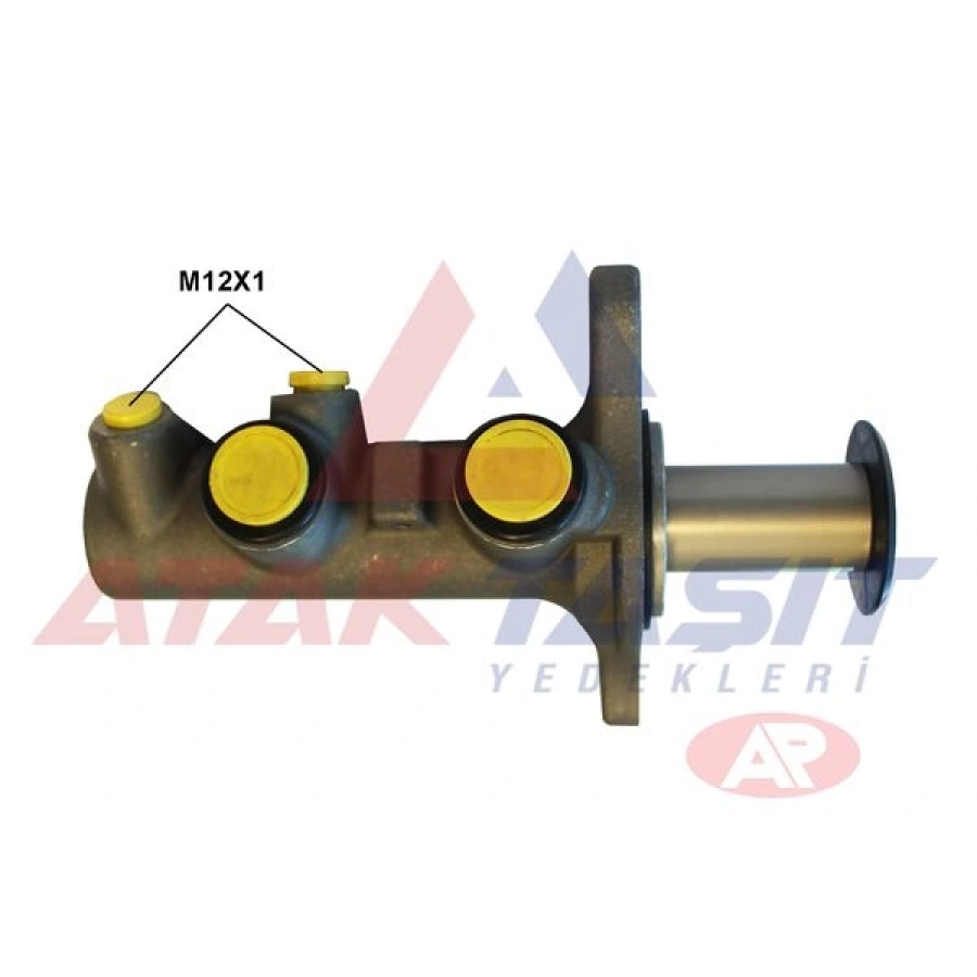 FREN ANA MERKEZI ALUMINYUM 25,4 mm VW GOLF VII 1.0 TSI - 1.2 TSI - 1.4 TSI - 1.5 TSI - 1.6 TDI - 2.0 GTI 2012-/ SEAT LEON 1.0 TSI - 1.4 TSI - 1.6 TDI 2012-/ SKODA OCTAVIA 1.0 TSI - 1.6 TDI 2012-