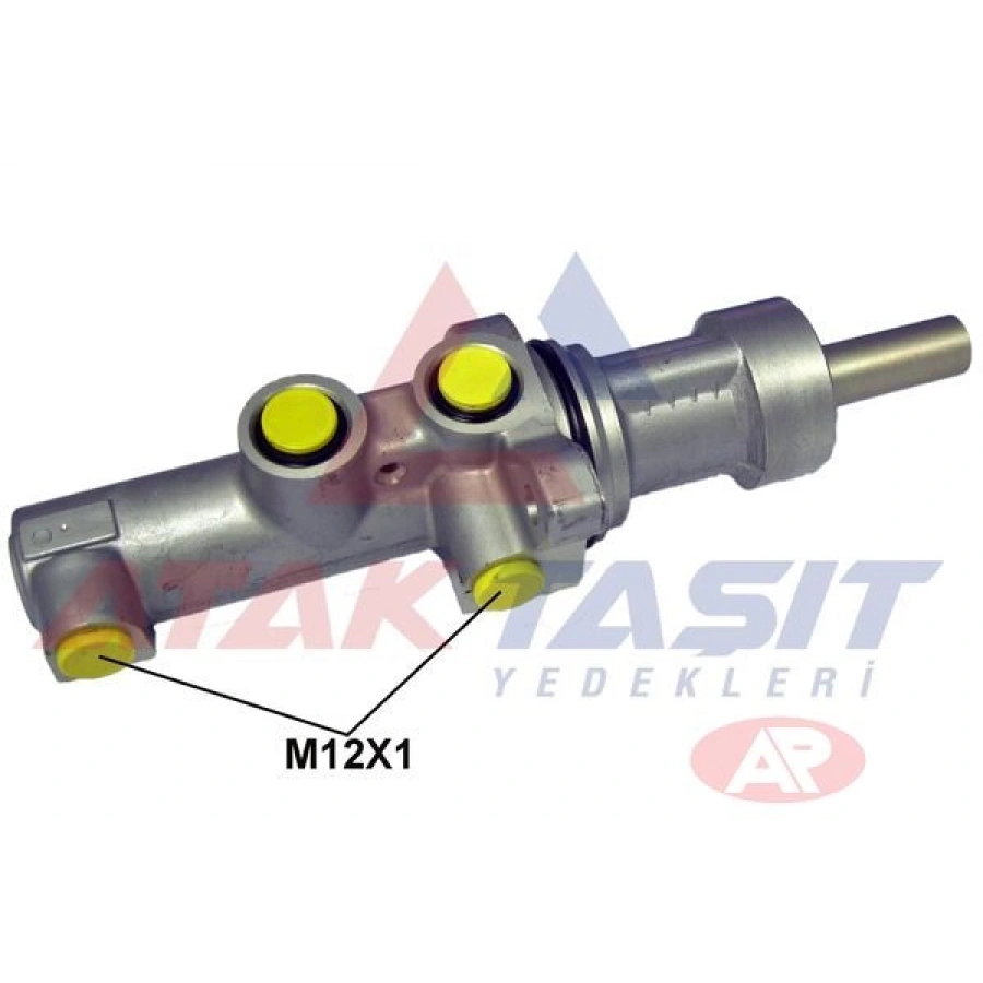 FREN ANAMERKEZ ALUMINYUM 26 mm CRAFTER 30-35 2.0 TDI - 2.5 TDI 2006-2016/CRAFTER 50 2.0 TDI-2.5 TDI 2006-2016/CRAFTER 50 2.0 TDI 2018-/SPRINTER 3T 213 CDI 2009-/3,5T 316 CDI 2006-2009