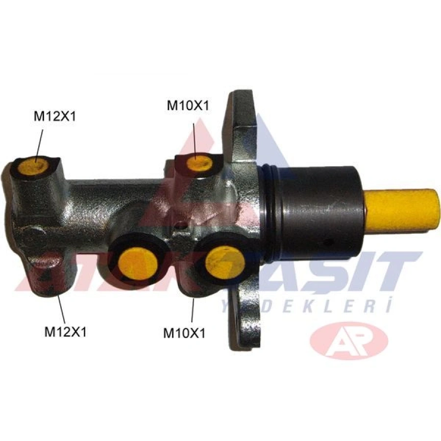 FREN ANAMERKEZ DOKUM 25,40 mm RENAULT TRAFIC II 1.9 DCI - 2.0 DCI - 2.5 DCI ABSLI ESPSIZ 2001-2014 / OPEL VIVARO 1.9 CDTI - 2.0 CDTI - 2.5 DTI 2002-2014