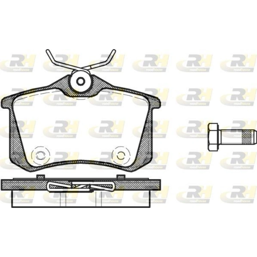 FREN ARKA BALATASI VW GOLF3-GOLF4-GOLF5-JETTA-PASSAT-A3-TOLEDO-OCTAVİA