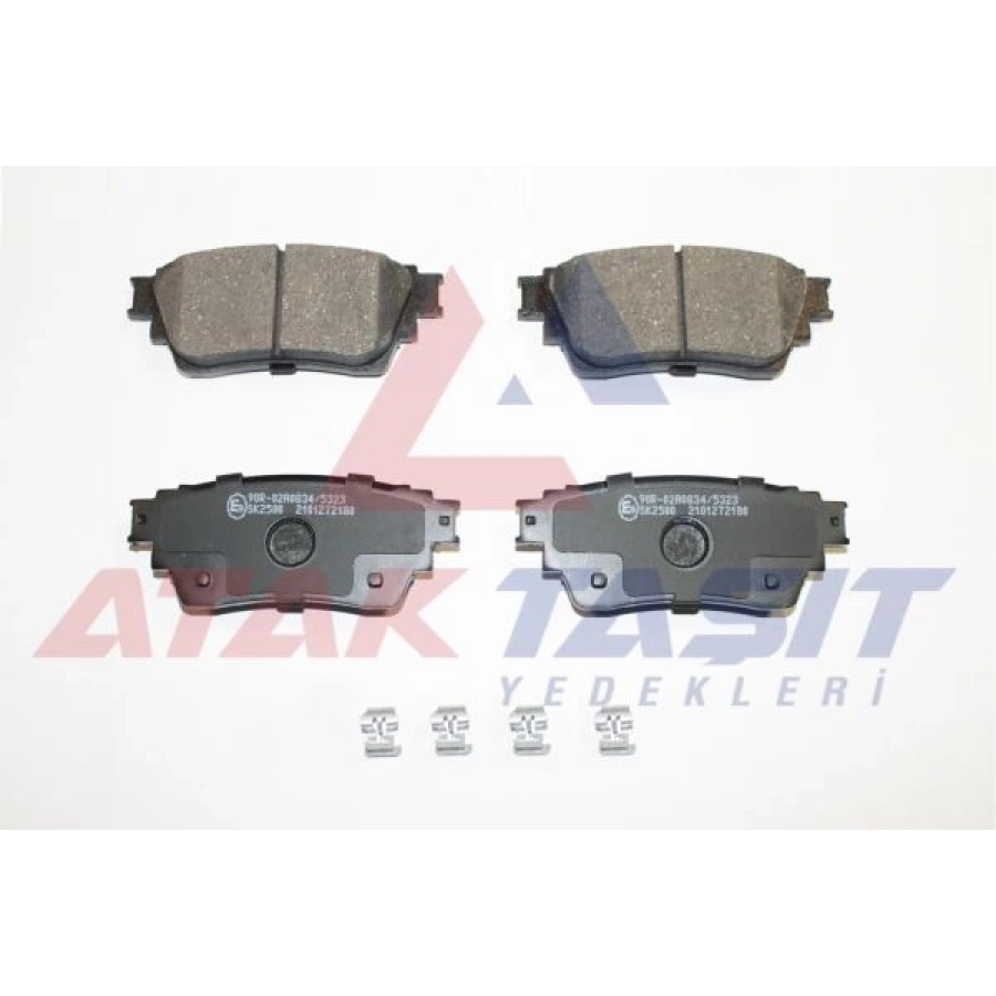 FREN BALATA ARKA 14mm MITSUBISHI ECLIPSE CROSS ELEKTRIKL EL FRENI 2017- / OUTLANDER III 218-